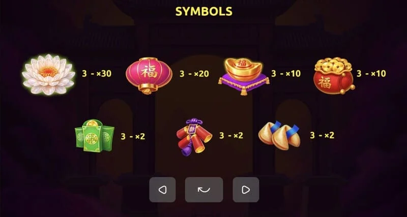 Red Dragon of Luck – sticky-collect na středním válci